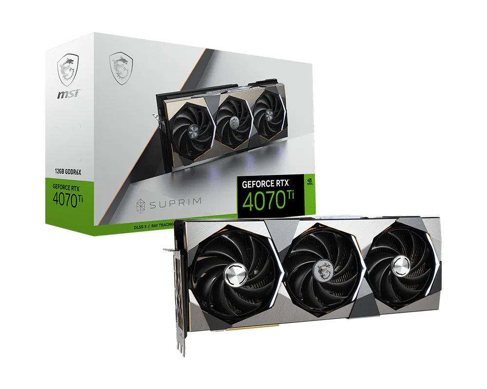 MSI GeForce RTX 4070 Ti SUPRIM 12G